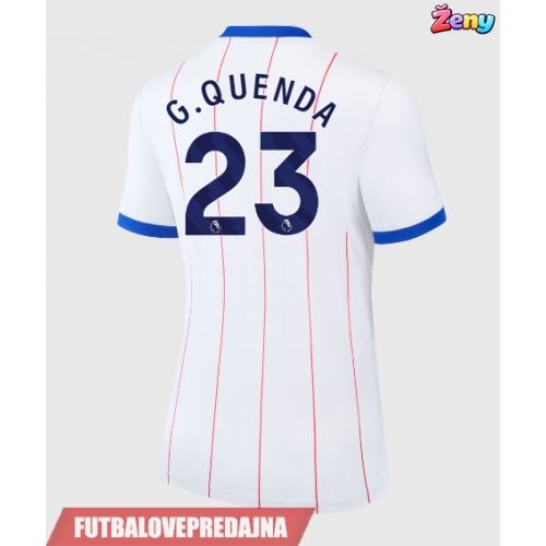 Lacne Ženy Futbalové dres Chelsea Geovany Quenda #23 2026-27 Krátky Rukáv - Tretina